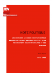 Les derniers accords institutionnels belge sur la 6eme reforme de l'état et le financement